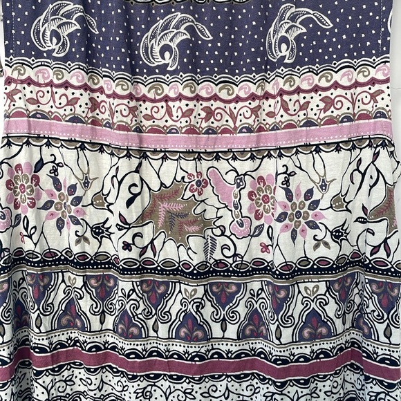 LOFT Purple and Pink Sleeveless Tank Top Medium - Picture 8 of 15